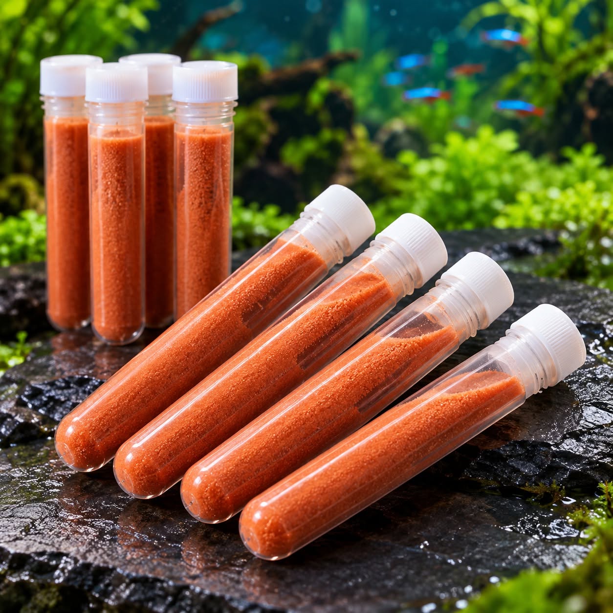 Artemia đông lạnh cho cá cảnh – Dạng ống tiện sử dụng - Ảnh 2